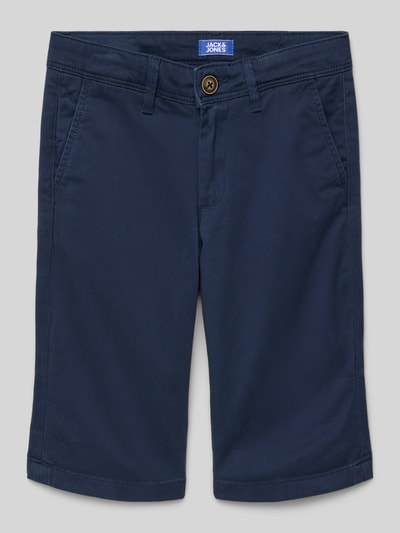 Jack & Jones Bermudas mit Eingrifftaschen Modell 'BOWIE' Marine 1