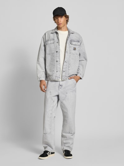 Carhartt Work In Progress Jeans mit 5-Pocket-Design Mittelgrau 1