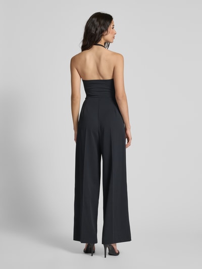 Swing Jumpsuit met halter Zwart - 5