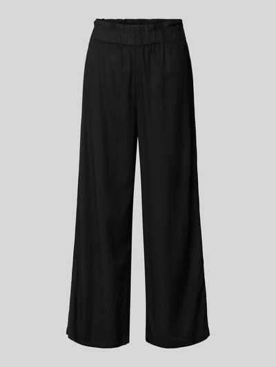 ONLY Loose Fit Culotte aus Viskose-Leinen-Mix Modell 'SOLVI-CARO' Black 2