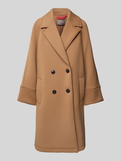 Christian Berg Woman Selection Mantel mit Reverskragen und Eingrifftaschen Camel 2