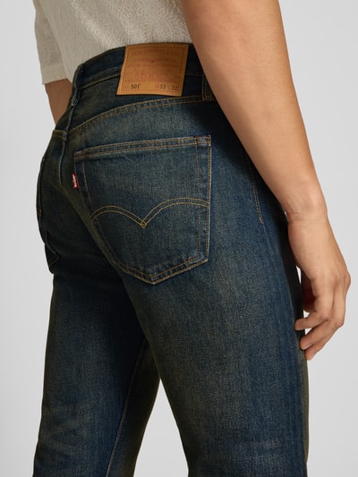 Levi's® Wide fit jeans met 5-pocketmodel Donkerblauw - 3