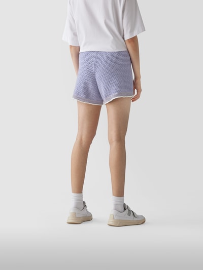 Barrie Shorts in Grobstrick-Optik Flieder 5