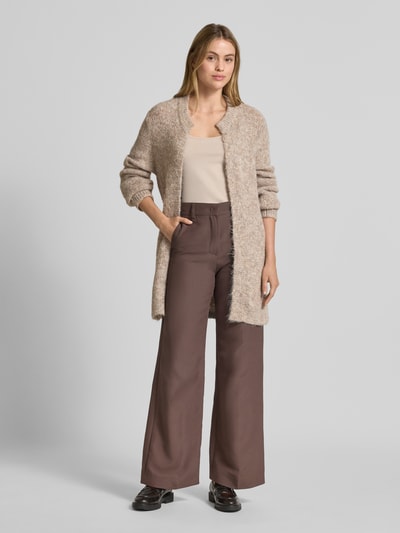 FREE/QUENT Kurtka z dzianiny z dodatkiem wełny model ‘LULU’ Piaskowy 1