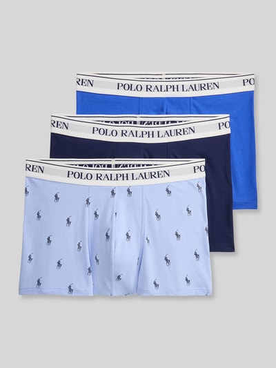 Polo Ralph Lauren Underwear Trunks aus Baumwoll-Mix Modell 'CLSSIC TRUNK-3 PACK' Bleu 1
