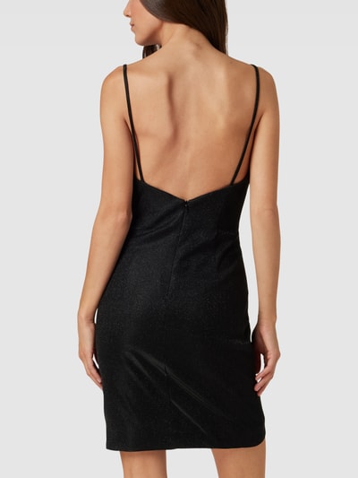 Luxuar Cocktailkleid mit Effektgarn Black 5