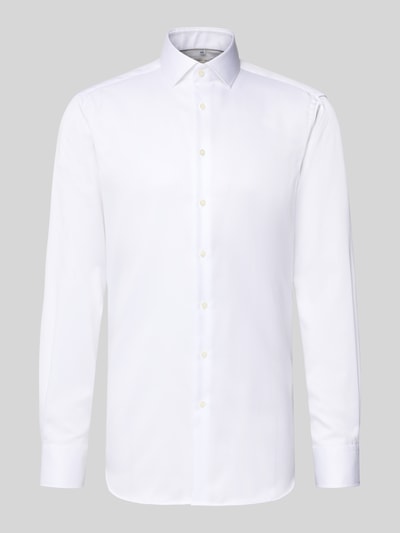 Christian Berg Men Regular Fit Businesshemd mit extra langem Arm Weiss 2