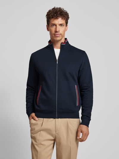 bugatti Sweatjacke mit Stehkragen Marine 4