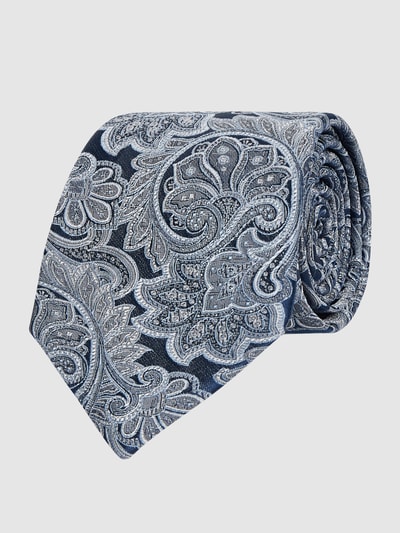 Willen Krawat z jedwabiu (7 cm) Średnioszary 1