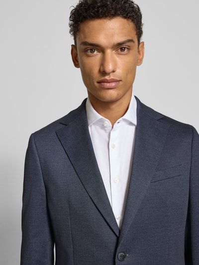 HECHTER PARIS Pak met reverskraag, model 'London' Marineblauw - 3