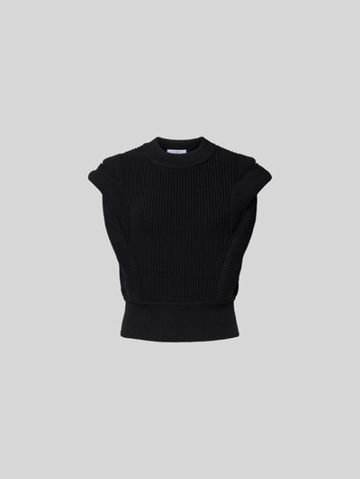 Iro T-Shirt in Strick-Optik Black 2