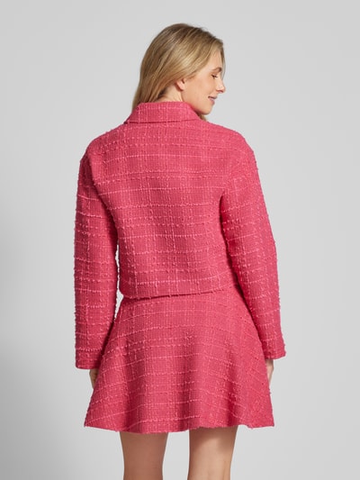 HUGO Blazer in Bouclé-Optik Modell 'Aselina' Pink 5