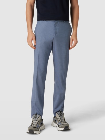 SELECTED HOMME Pantalon met persplooien Lichtblauw - 4