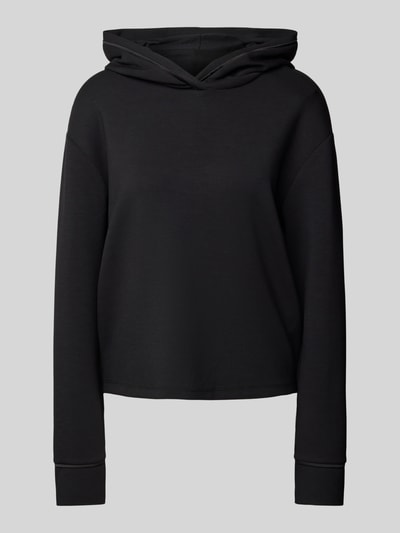 comma Oversized Hoodie mit elastischen Ärmelabschlüssen Black 2