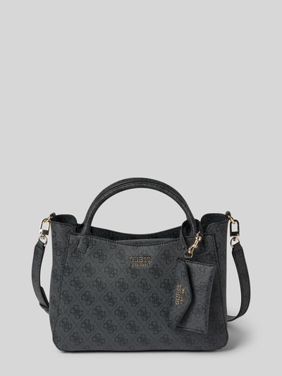 Guess Handtasche mit Label-Applikation Modell 'BRENTON' Anthrazit 2
