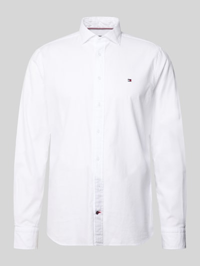 Tommy Hilfiger Regular fit zakelijk overhemd van puur katoen  Wit - 2