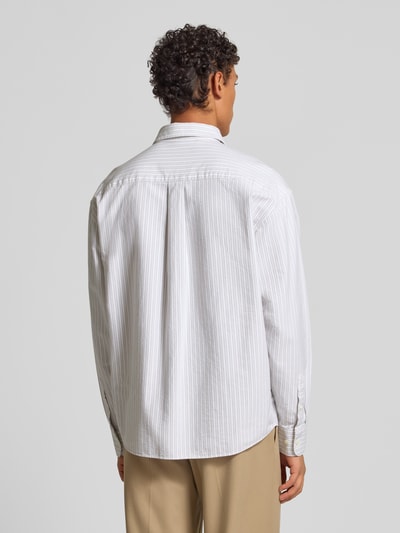 ANNARR Regular Fit Freizeithemd mit Kentkragen Modell 'VOLUND' Weiss 5