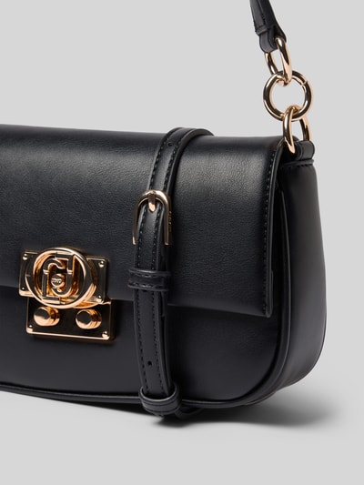 Liu Jo White Handtasche mit Klickverschluss Modell 'ADIVA' Black 2