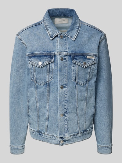 Calvin Klein Jeans Jeansjacke mit Label-Patch Jeansblau 2