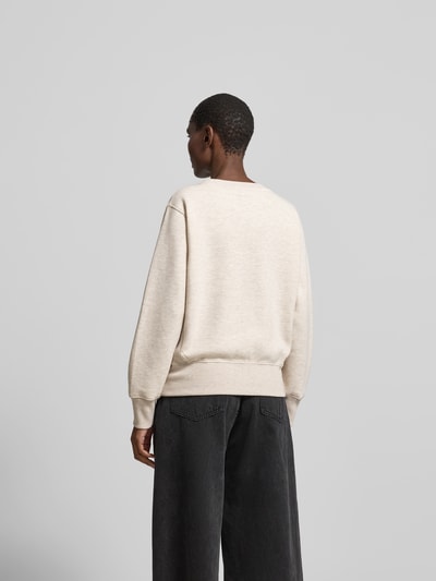 Anine Bing Oversized Sweatshirt aus Baumwoll-Mix Beige 5