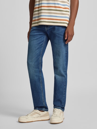 MAC Straight Leg Jeans im 5-Pocket-Design Blau 4