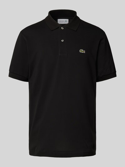 Lacoste Classic Fit Poloshirt mit Label-Badge Black 2