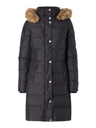 Tommy Hilfiger Daunenmantel mit abnehmbarer Kapuze (black) online 