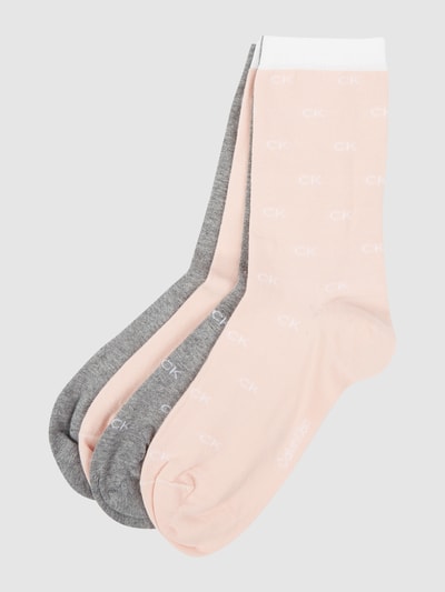 CK Calvin Klein Socken im 4er-Pack Hellrosa 1