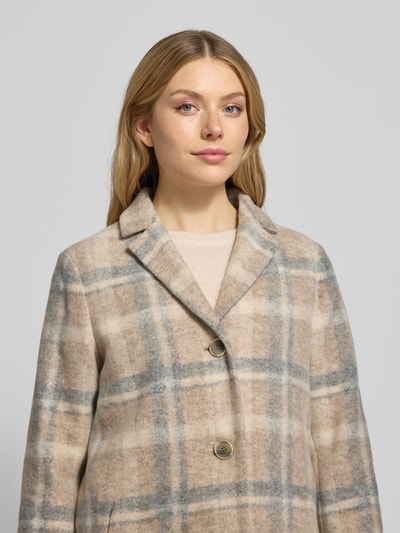 Cinque Mantel mit Kapuze Modell 'MIRACLE' Beige 3