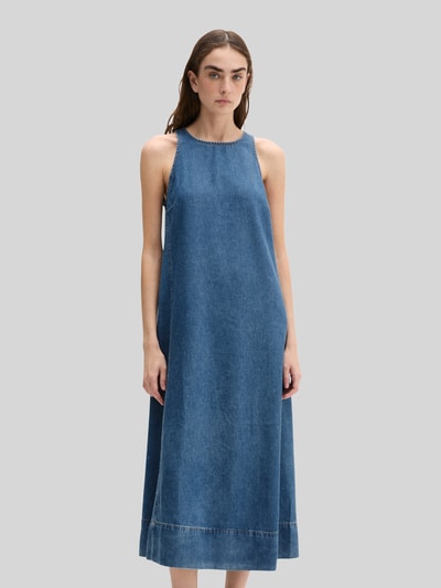 Marc O'Polo  A-Linie Freizeitkleid aus Lyocell-Baumwoll-Mix Ocean Melange 3