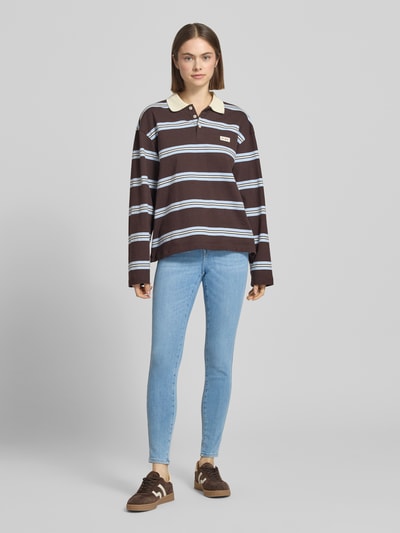 ONLY Skinny Fit Jeans aus Bio-Baumwoll-Mix Modell 'POWER' Hellblau 1