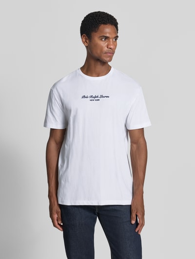 Polo Ralph Lauren Regular fit t-shirt van puur katoen Wit - 4