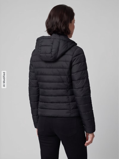 ONLY kroj regular fit kurtka pikowana z kapturem model 'TAHIA' Czarny 5