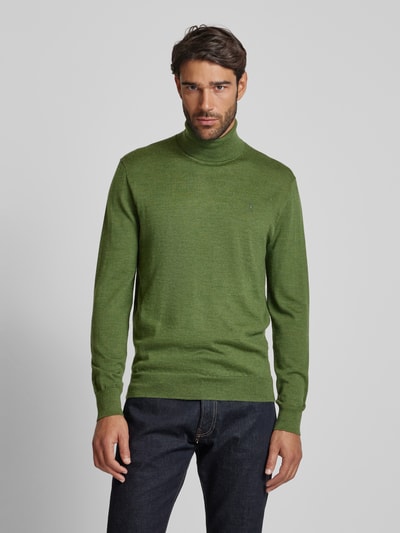 Polo Ralph Lauren Strickpullover mit Rollkragen Oliv 4