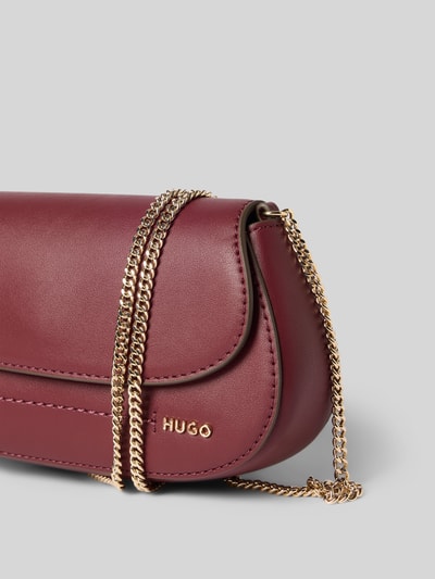 HUGO Clutch mit Schulterkette Modell 'Yorih_Clutch' Dunkelrot 2