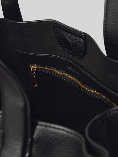 CK Calvin Klein Torebka tote z imitacji skóry Czarny 5