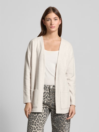 Only Regular Fit Cardigan mit Baumwolle Modell 'MATTY' Beige Melange 4