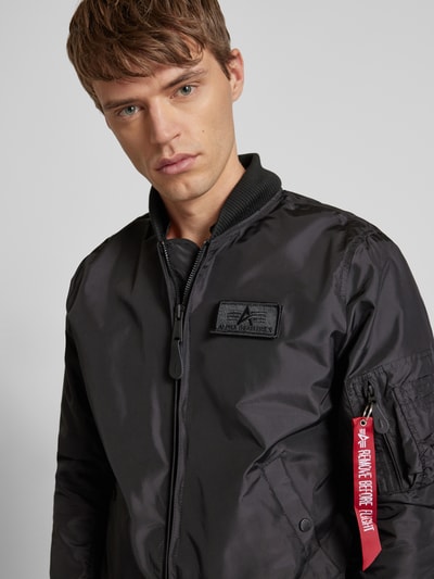 Alpha Industries Jacke mit Label-Patch Black 3