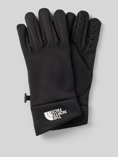 The North Face Handschuhe mit Logo-Print Modell 'RINO' Black 1