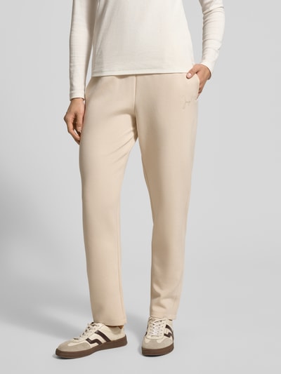 JOOP! Sweatpants mit elastischem Bund Modell 'Twinka' Beige 4
