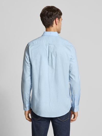 Scotch & Soda Regular Fit Freizeithemd mit Knopfleiste Hellblau 5