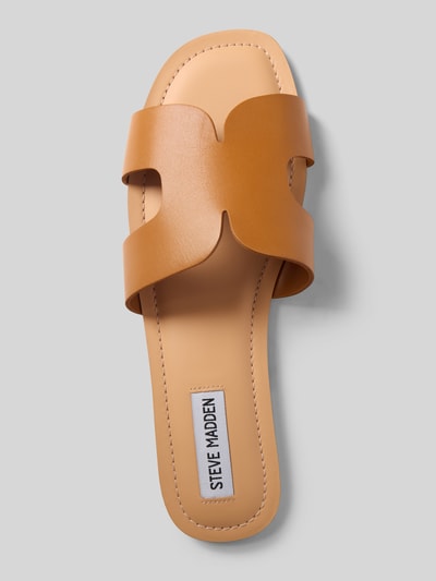 Steve Madden Slipper aus echtem Leder Modell 'Zarnia' Cognac 3