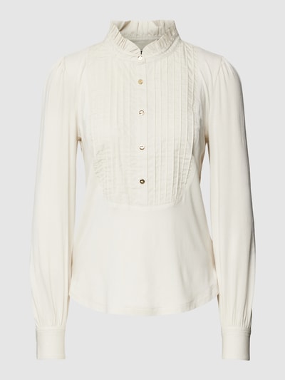 Lauren Ralph Lauren Bluse mit Knopfleiste Modell 'ELCHANAN' Offwhite 2