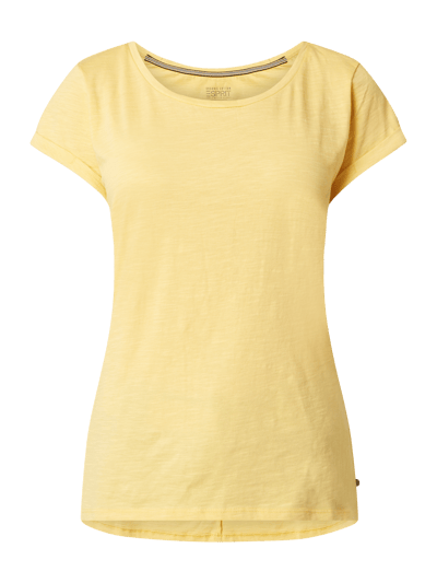 Esprit T-Shirt aus Organic Cotton  Hellgelb 2