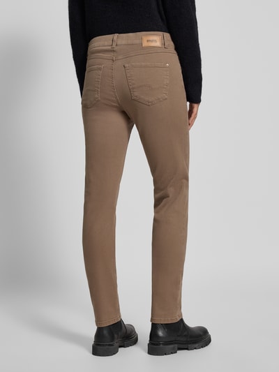 Angels Jeansy o kroju regular fit z 5 kieszeniami model ‘CICI 34’ Szarobrązowy 5