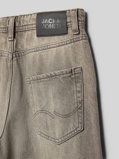 JACK & JONES Jeans in Used-look Model 'ALEX' Lichtgrijs - 2