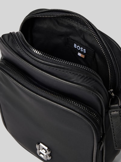 BOSS Umhängetasche mit Label-Detail Modell 'Icon' Black 5