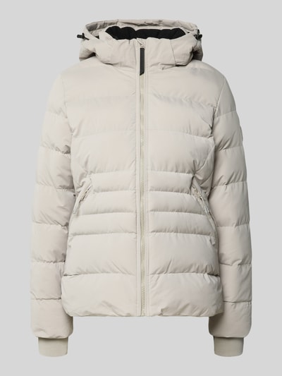 CARS JEANS Steppjacke mit Reißverschlusstaschen Modell 'MONYA' Sand 2