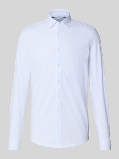 OLYMP No. Six Super Slim Business-Hemd mit Kentkragen Weiss 2