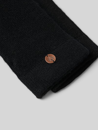 Fraas Kasjmier handschoenen met labelapplicatie Zwart - 2